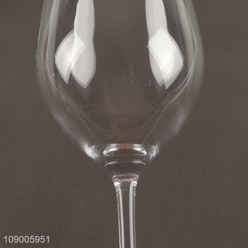 Top quality transparent glass red wine glasses champagne glasses for sale