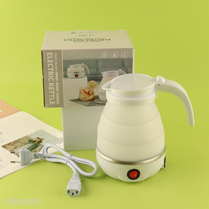 Good Quality Travel Folding Electric Kettle Small Foldable Silicone Kettle