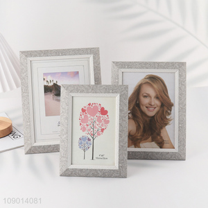 Promotional 4X6 5X7 6X8 Inch PS Picture Frame Plastic Photo Frame for Decor