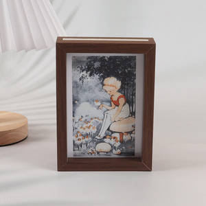 Best sale tabletop decoration wooden photo frame picture frame wholesale