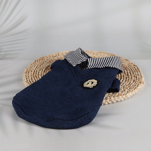 Best selling fashionable winter warm dog sweater pet clothes wholesale