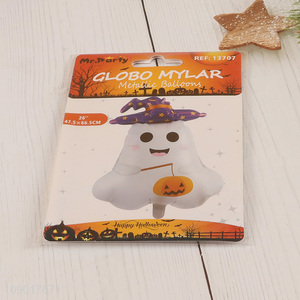 China supplier ghost shape Halloween party decoration aluminum foil balloon