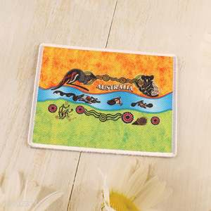 Good Quality Embroidery Patch Iron On Australia Patch Applique for Clothes