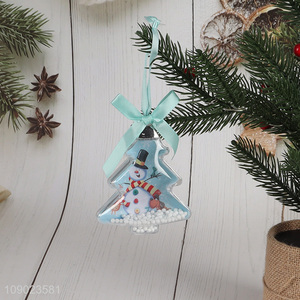 Factory supply Christmas tree hanging ornaments hanging <em>photo</em> <em>frame</em>