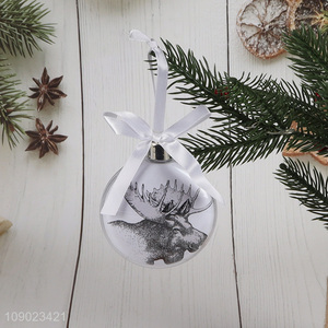 Hot products Christmas tree decoration hanging mini <em>photo</em> ball <em>photo</em> <em>frame</em> for sale