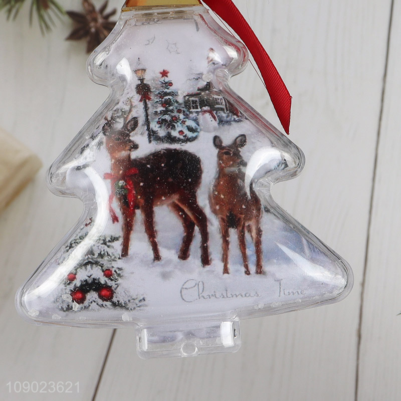 Hot products Christmas tree hanging ornaments hanging photo frame for sale