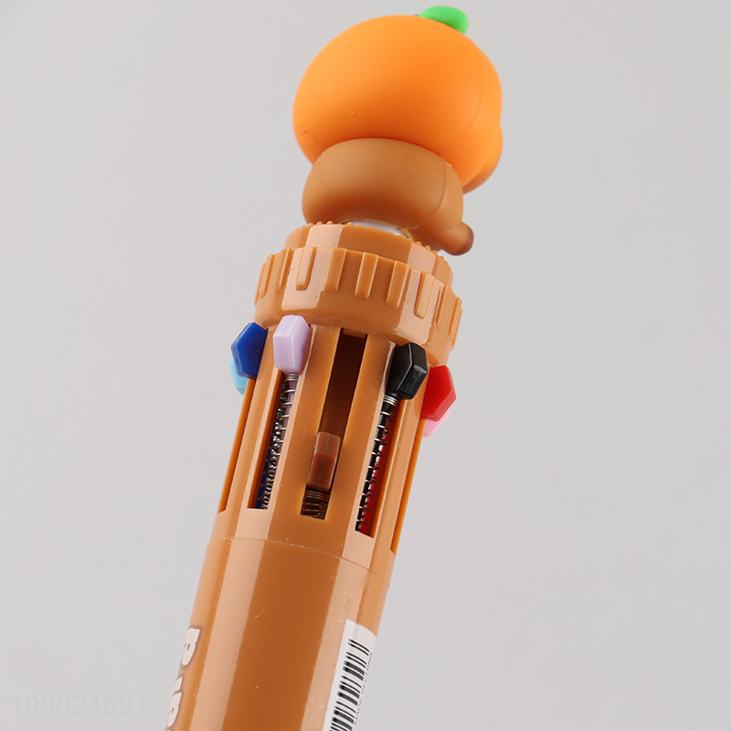 High Quality 10-In-1 Retractable Ballpoint Pen for Office School Kids