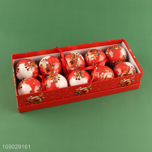 New arrival Christmas decoration hanging ornaments Christmas ball set for sale