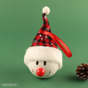 Online wholesale snowman shape Christmas tree decoration light hanging ornaments