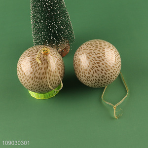 Factory wholesale round Christmas tree hanging decoration Christmas ball