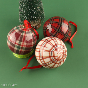 High quality multicolor Christmas tree hanging ornaments Christmas ball