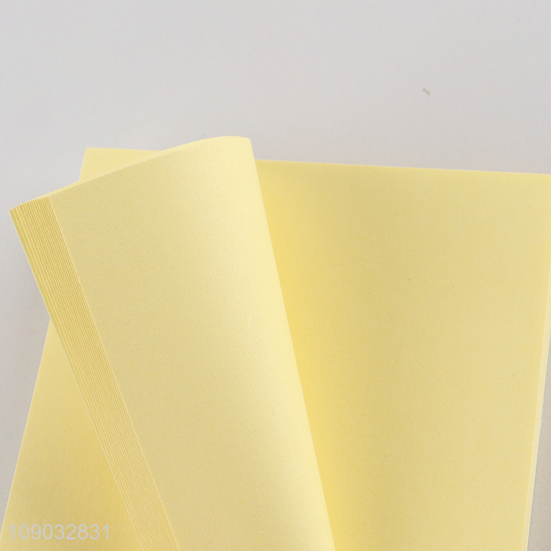 Top sale school office writing paper self-adhesive sticky notes wholesale