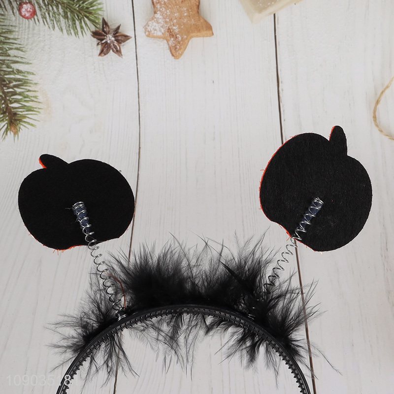 Good Quality Halloween Pumpkin Headband Halloween Hair Hoop for Women Girls