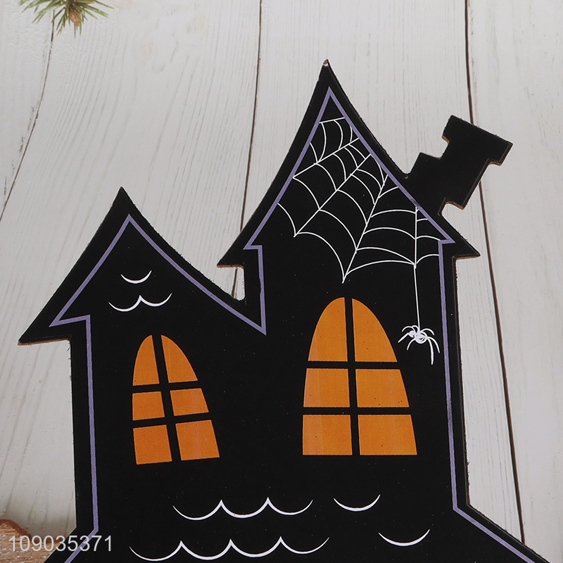 Hot Selling Trick or Treat Halloween Signs Halloween Wooden Table Decorations