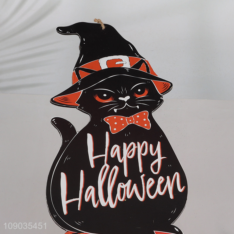 Online Wholesale Halloween Decorations Halloween Pumpkin Wooden Hanging Signs