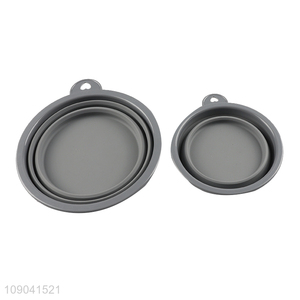 New Arrival Pet <em>Bowl</em> Collapsible <em>Dog</em> <em>Bowl</em> for Walking Traveling