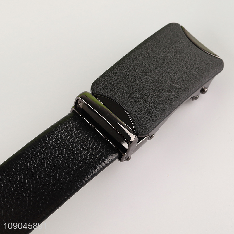 Hot products black fashionable men trending leather belt