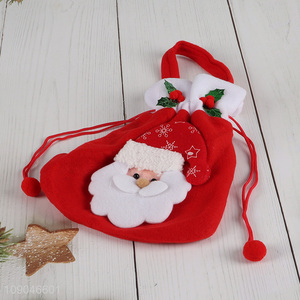 New Arrival Drawstring <em>Christmas</em> Candy Bag Nonwoven <em>Christmas</em> <em>Gift</em> Bag