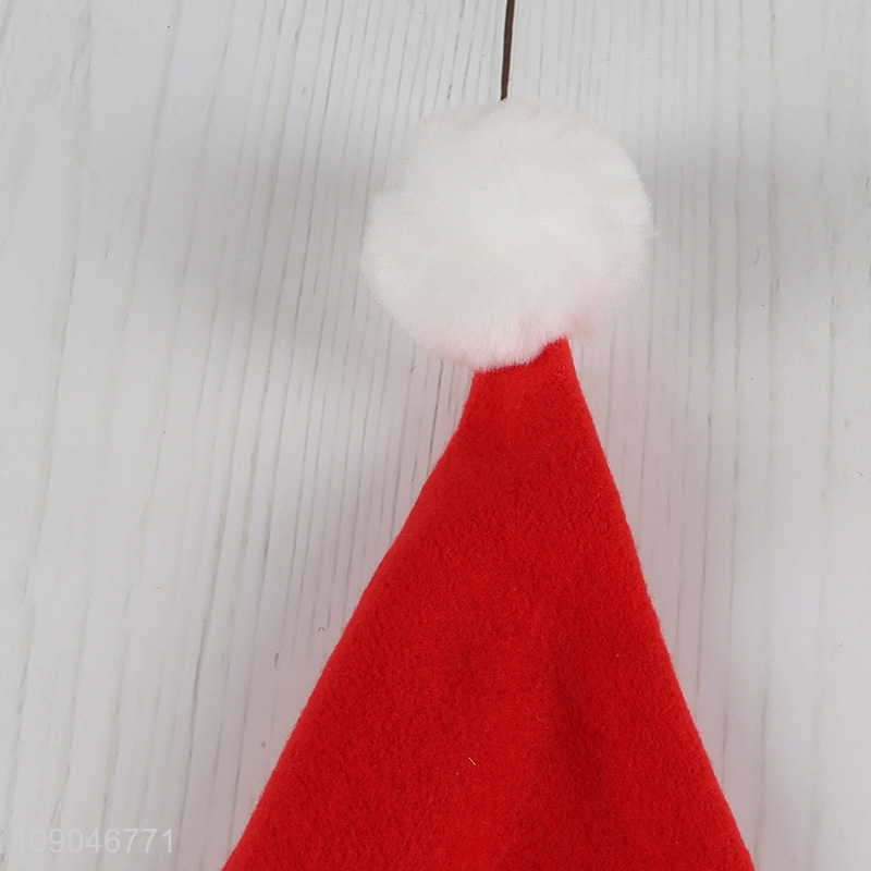 High Quality Non-woven Santa Hat Christmas Hat Christmas Party Favors