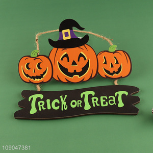 China supplier pumpkin shape Halloween hanging ornaments for decoration