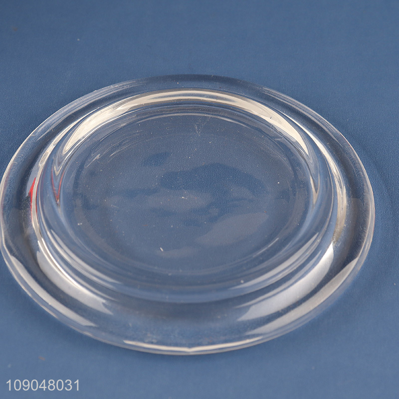 Top products clear glass kitchen dinner plate with cover