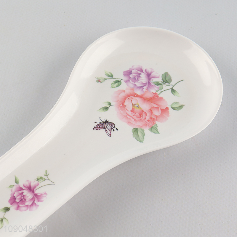 Good selling melamine spoon rest flatware spoon rest for home