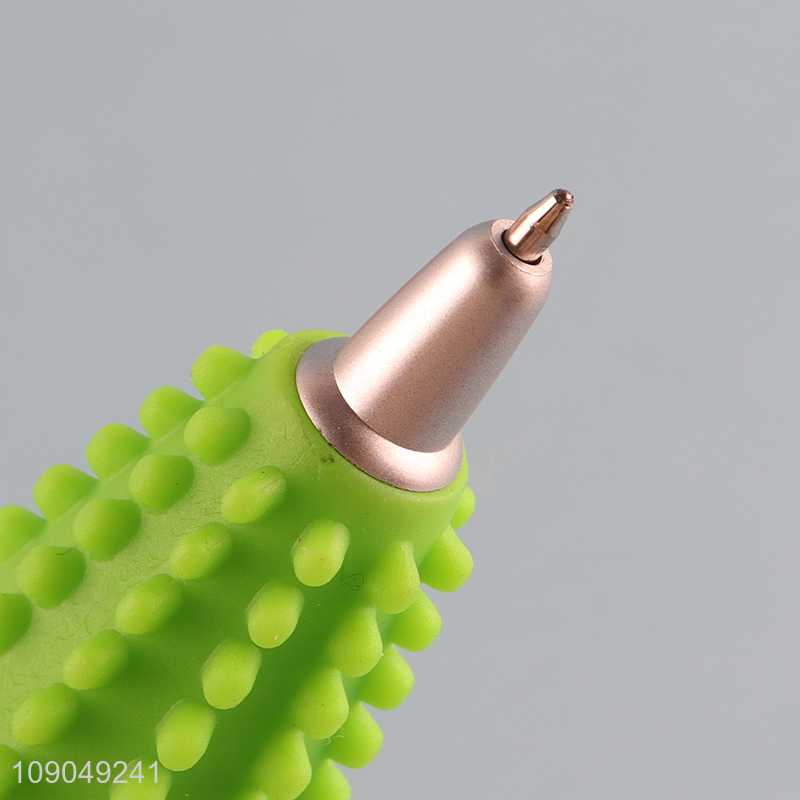 Hot selling cactus shape ballpoint pen writing pen for stationery