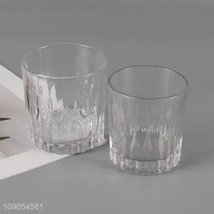 Popular products clear glass cups tumbler drinking cup whisky cup for sale