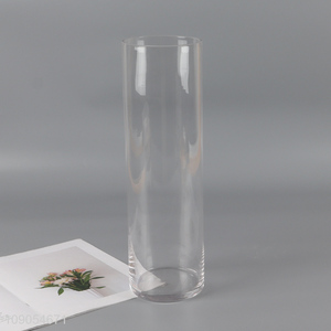 Good quality home decor glass unbreakable flower vase hydroponic vase