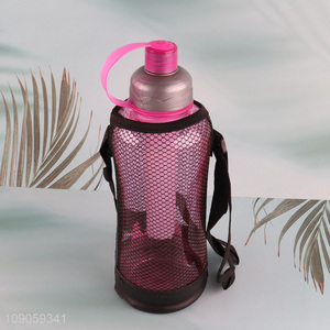 Good Quality 1200ML Plastic Water Bottle with Water Bottle Holder for Hiking