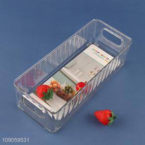 China Product Clear Plastic Storage Bins Multifunctional Storage Containers