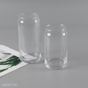 Factory price clear glass unbreakable juice cup coffee cup for sale