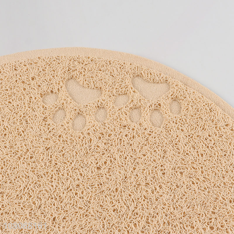 China supplier anti-slip waterproof pets feeding mat floor mat