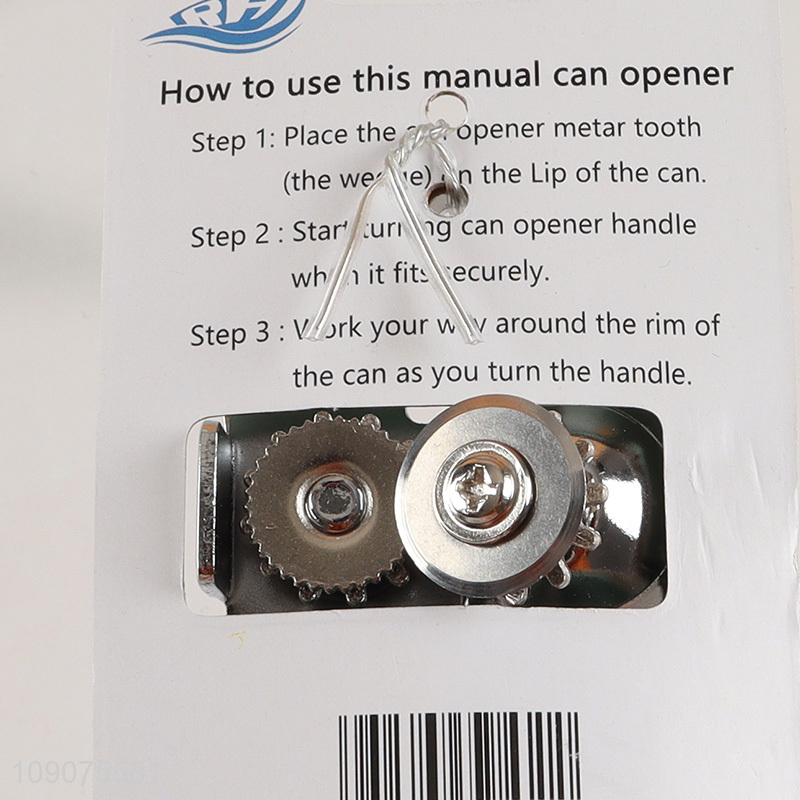 Custom Logo Multifunctional Manual Heavy Duty Can and Bottle Opener