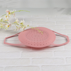 New Arrivals Steaming Basket Rack Strainer Silicone Cooker Silicone Steamer