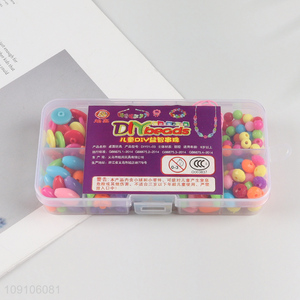Yiwu market children plastic <em>diy</em> beads jewelry making <em>toys</em>