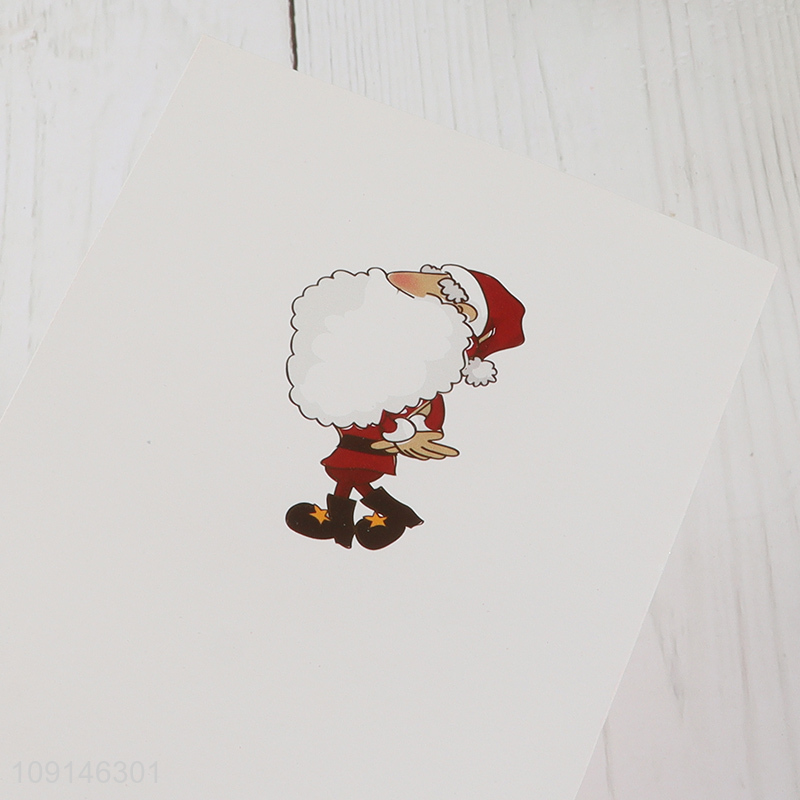 Hot products creative 3d christmas gifts christmas greeting cards