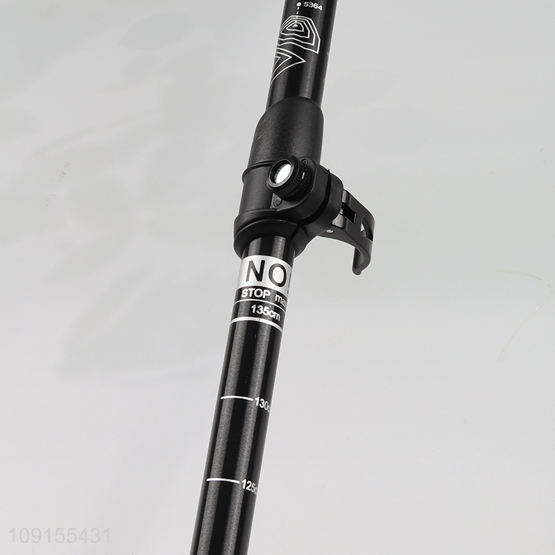 China products telescopic trekking poles camping walking hiking stick