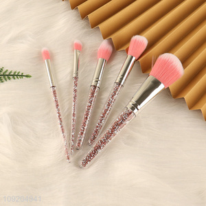 China Imports 5PCS Professional Cosmetic <em>Brush</em> Set <em>Makeup</em> <em>Brush</em> Set