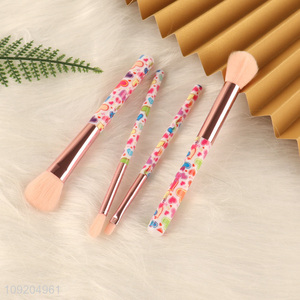 Factory Price 4PCS <em>Makeup</em> <em>Brush</em> Set Custom Logo Cosmetic Brushes Set