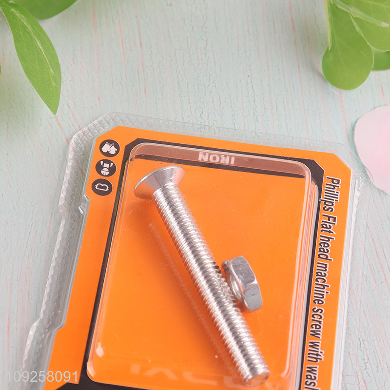 Online Wholesale 1 Piece M8 Iron Screw and Nut Set Hardware Assortment Kit