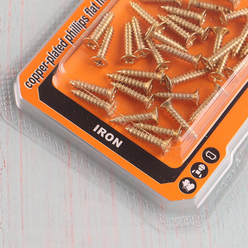 High Quality 35 Pieces Self Tapping Screw Set Iron Self Tapping Screws Set