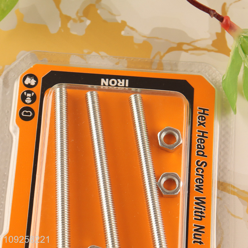 Factory Price 3 Pieces M5 Iron Screws and Nuts Set Hardware Assortment Kit