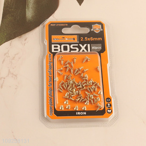 Factory Price 80 Pieces Self Tapping Screw Set Iron Self Tapping Screws Set