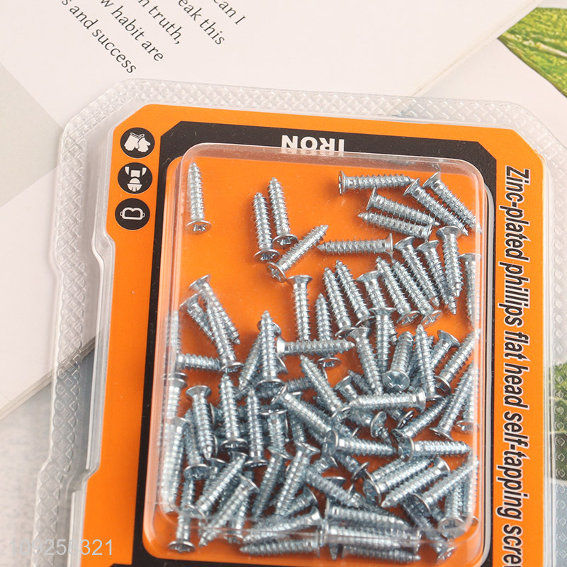 China Imports 90 Pieces Self Tapping Screw Set Iron Self Tapping Screws Set