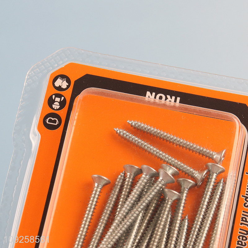 China Wholesale 18 Pieces Self Tapping Screw Set Iron Self Tapping Screws Set