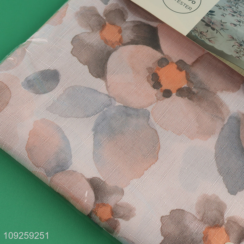 Good Quality 140*180cm Tablecloth Polyester Table Cloth Floral Print Tablecloth