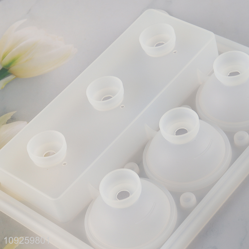 Online Wholesale 3D Silicone Ice Cube Molds Ice Cube Tray for Whiskey