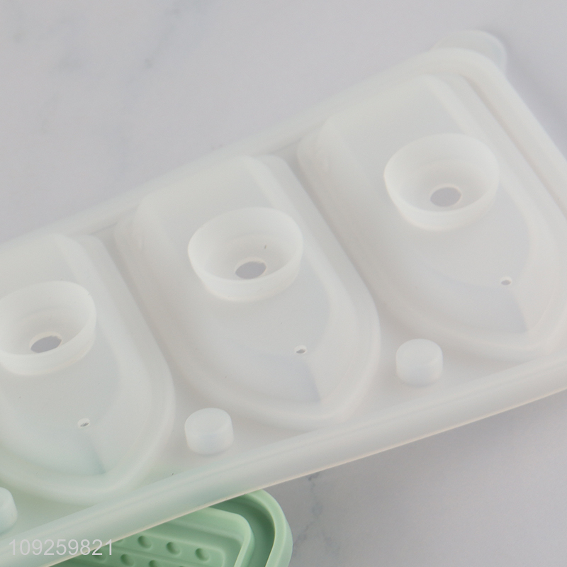 Good Quality 3D Silicone Ice Cube Tray for Whiskey Cocktail & Juice