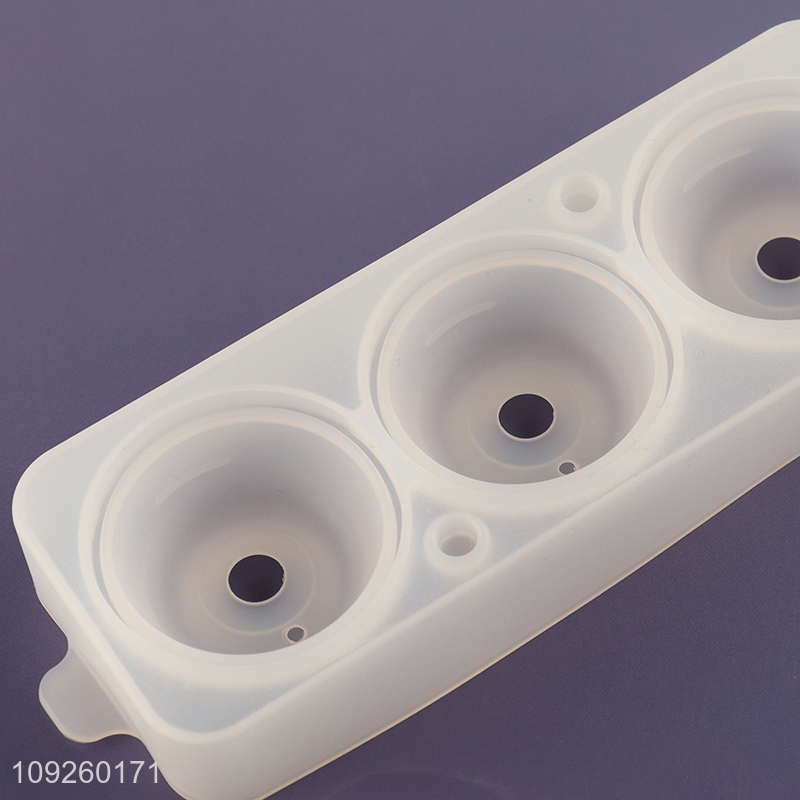 Factory Wholesale 3D Rose Silicone Ice Cube Molds Silicone Ice Cube Tray